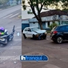 Dia começa com dois acidentes em São Luiz