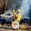 Incêndio destrói veículo em São Luiz Gonzaga