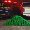 Brigada Militar apreende 132 quilos de maconha