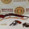 Armas são apreendidas em Dezesseis de Novembro