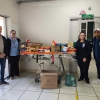 Donativos são entregues ao Hospital Serro Azul