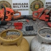 Homem é preso com objetos furtados