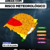 Defesa Civil atualiza risco meteorológico