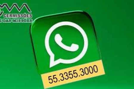Cermissões com atendimento pelo WhatsApp